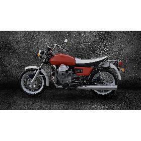 3D Vintage Motorcycle